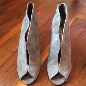 Steve Madden Imaginee Gray Suede Mule 8
